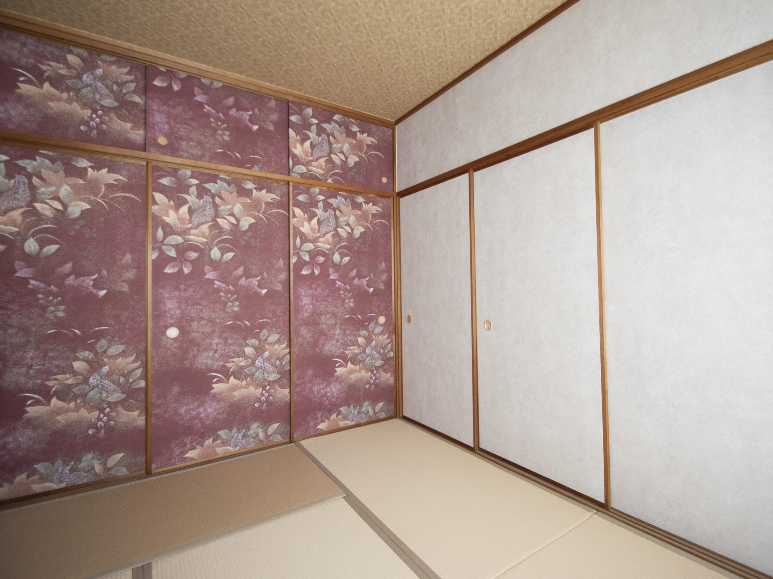 【秦野市】アートな襖紙｜暮らしが華やぐ和室リフォーム