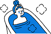 心ほぐれる入浴体験