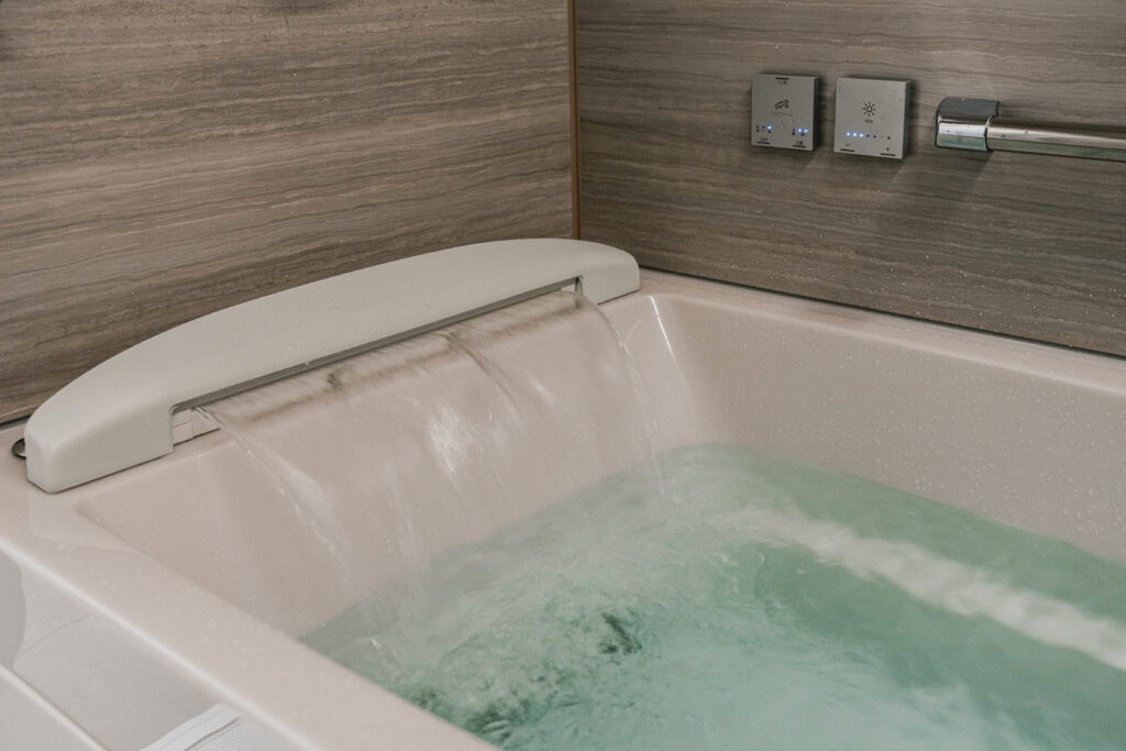 暮らしに＋ウェルネスリノベーションスタジオ　UB　スパージュ　入浴体験