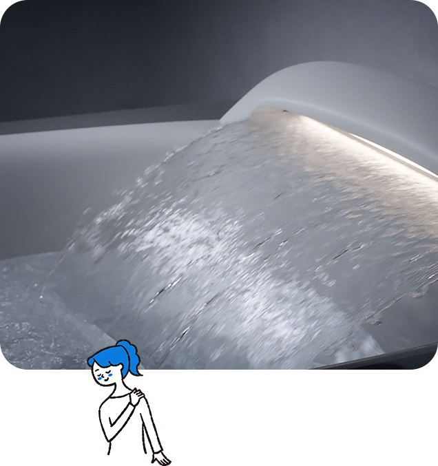 心ほぐれる入浴体験